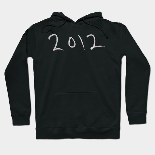 Hand Drawn 2012 Hoodie by Saestu Mbathi